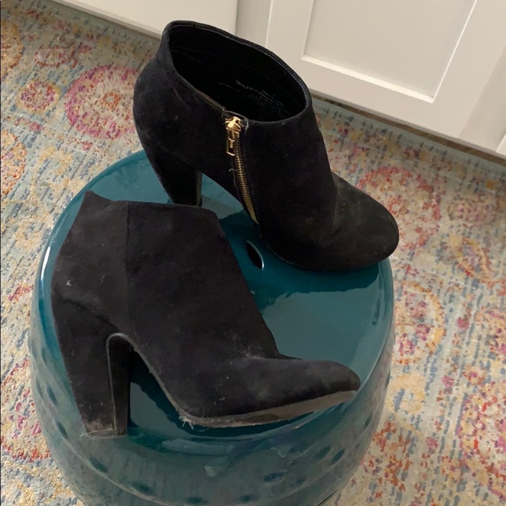 Black booties